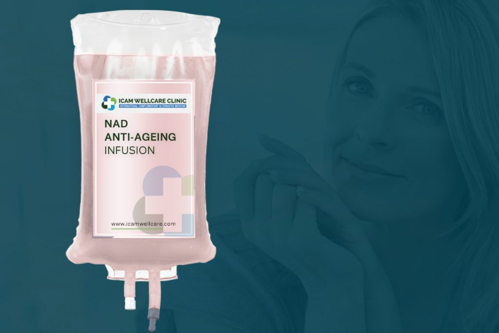 NAD AntiAgeing Infusion ICAM Wellcare